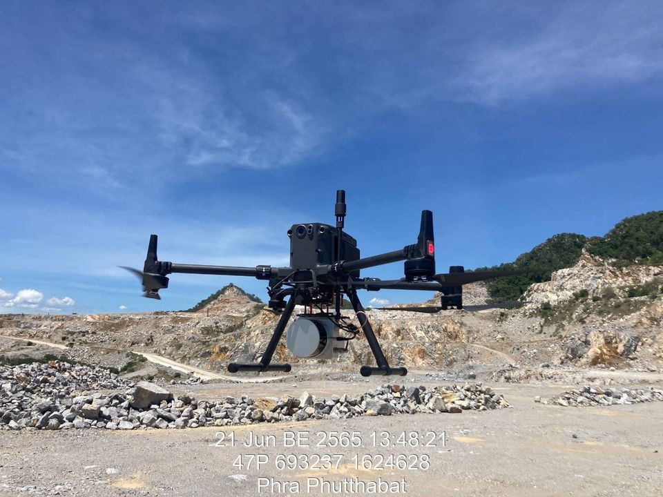 Dernière affaire concernant Application du système de balayage LiDAR UAV Geosun GS-130X pour la mine